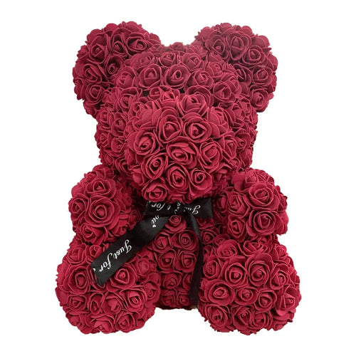 Charming Rose Teddy Bear