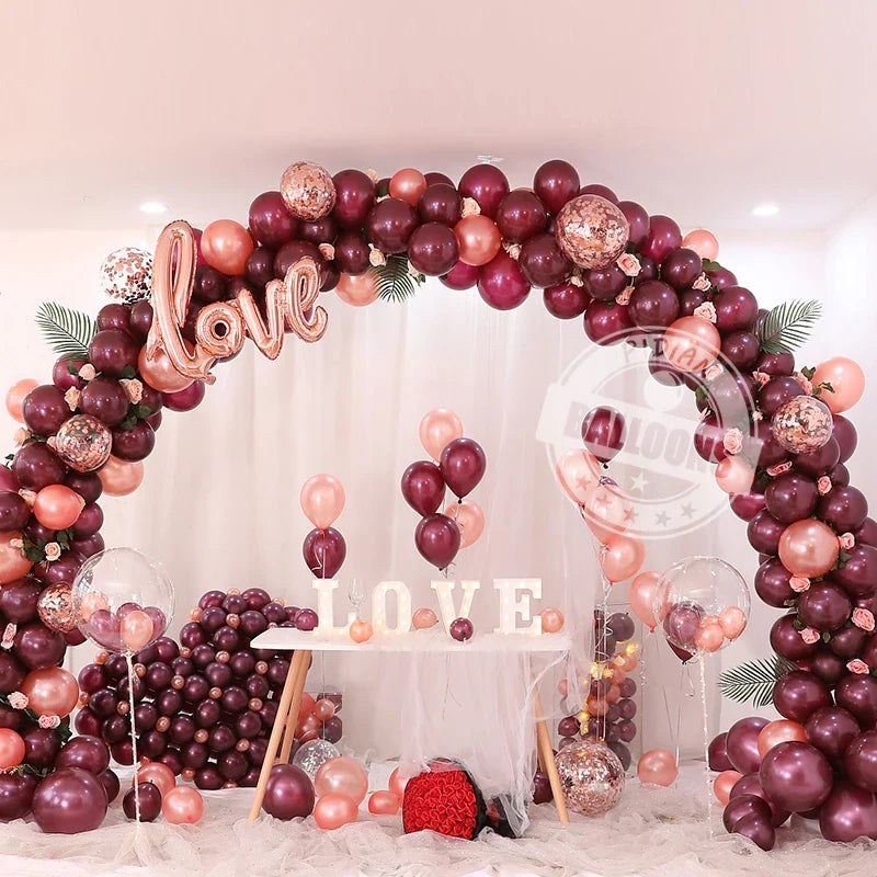 Cherry Red Celebration Balloons