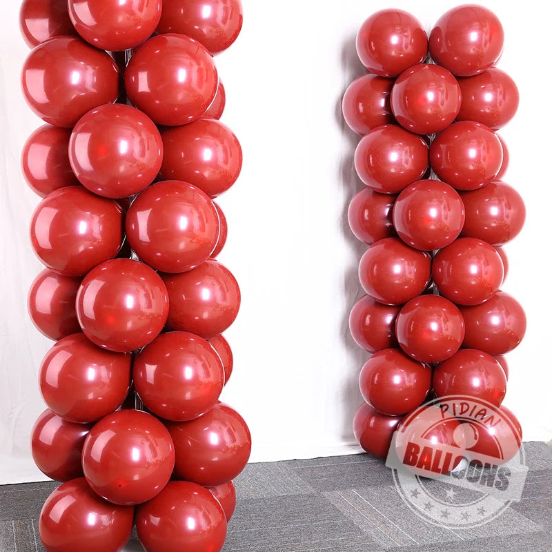 Cherry Red Celebration Balloons
