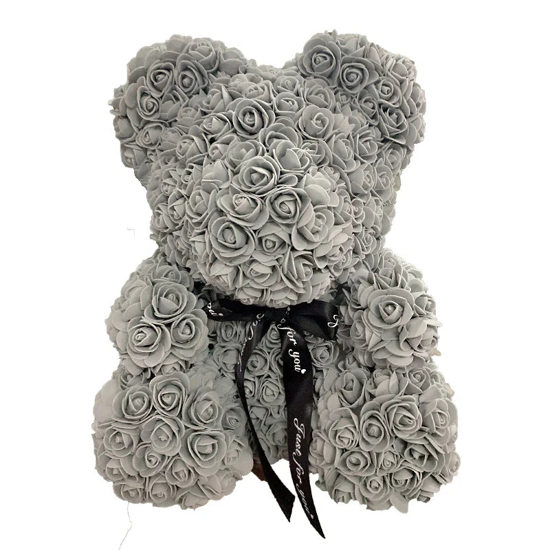 Charming Rose Teddy Bear