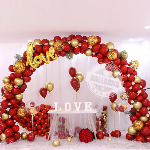 Cherry Red Celebration Balloons