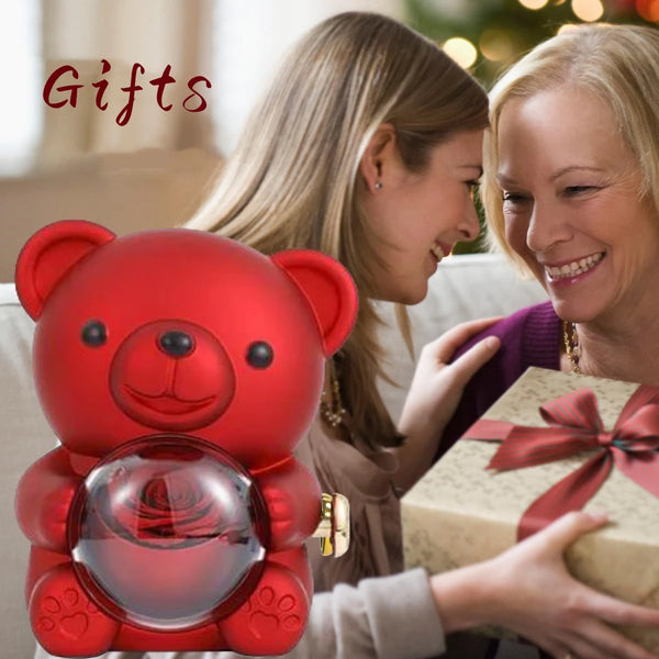 Charming Rose Bear Gift Box