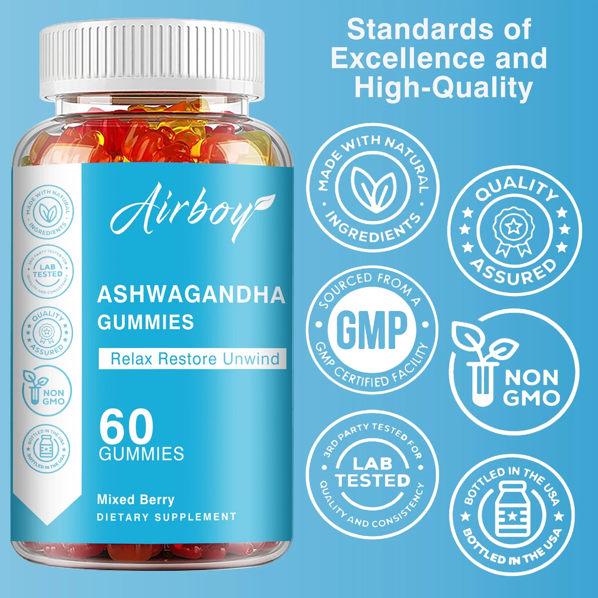 Energy Boost Ashwagandha Gummies
